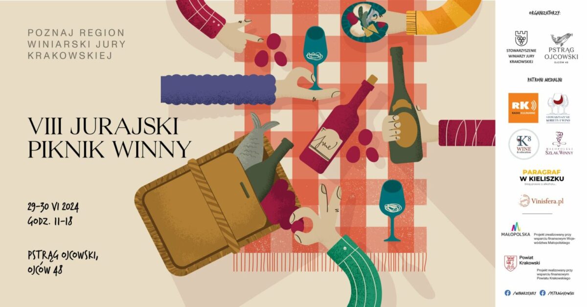 Poznaj smaki Jury. VIII Jurajski Piknik winny już wkrótce!
